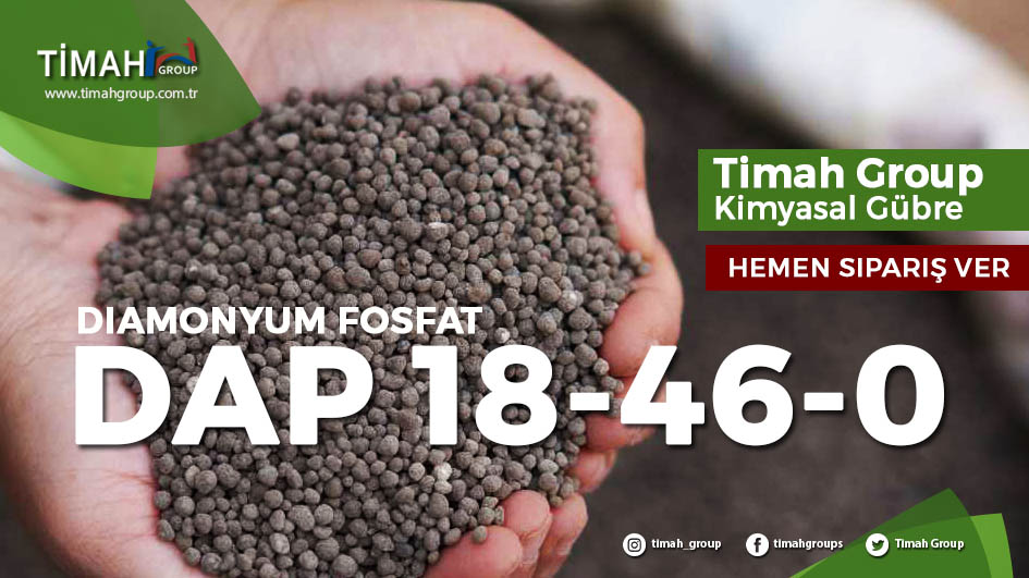 Diamonyum fosfat (DAP 18-46-0) gübresi timah group